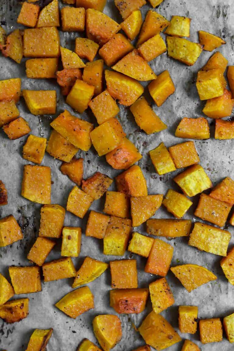 Roasted Butternut Squash and Kale Salad | Eat With Clarity