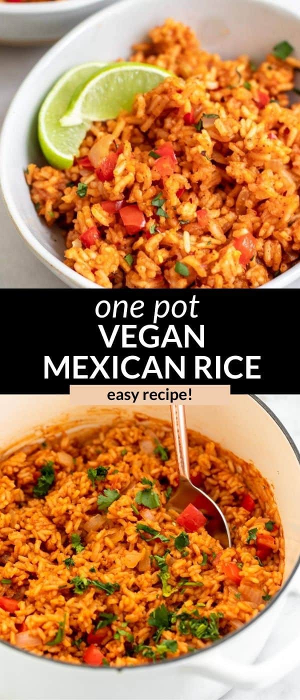 One Pot Vegan Mexican Rice | Eat With Clarity Recipes