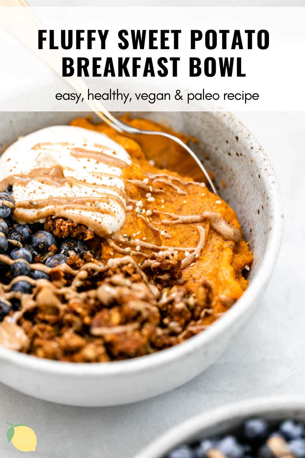 Fluffy Paleo Sweet Potato Breakfast Bowl | Eat With Clarity