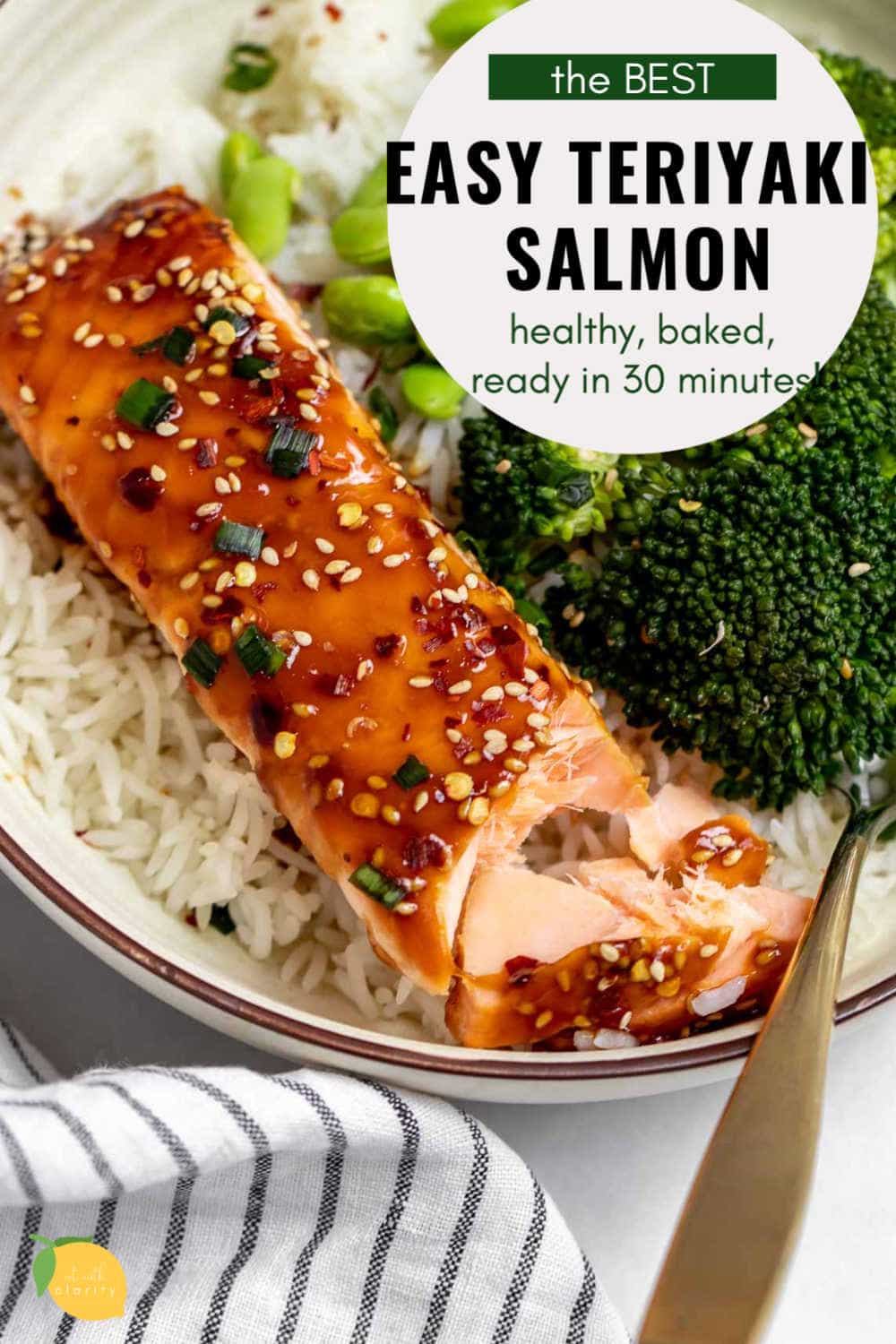 Perfect Baked Teriyaki Salmon Recipe | Eat With Clarity