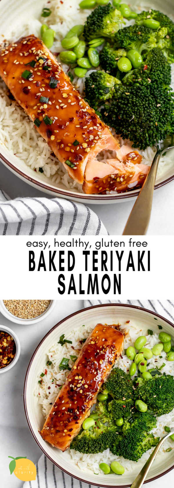 Perfect Baked Teriyaki Salmon Recipe | Eat With Clarity