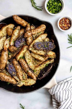Rosemary Garlic Roasted Fingerling Potatoes