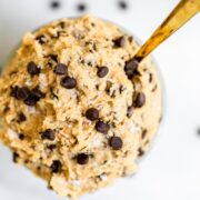 Vegan Chickpea Cookie Dough | Eat With Clarity