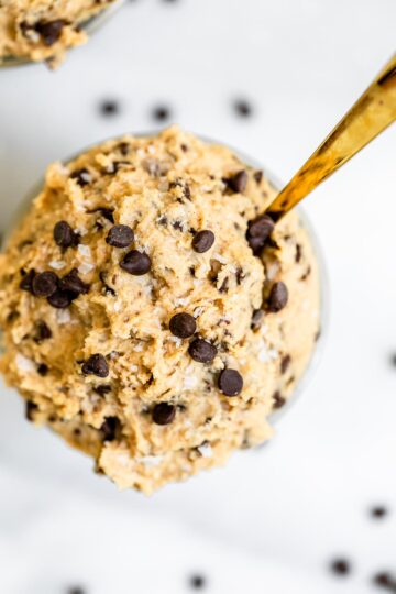 BEST Chickpea Cookie Dough - Eat With Clarity