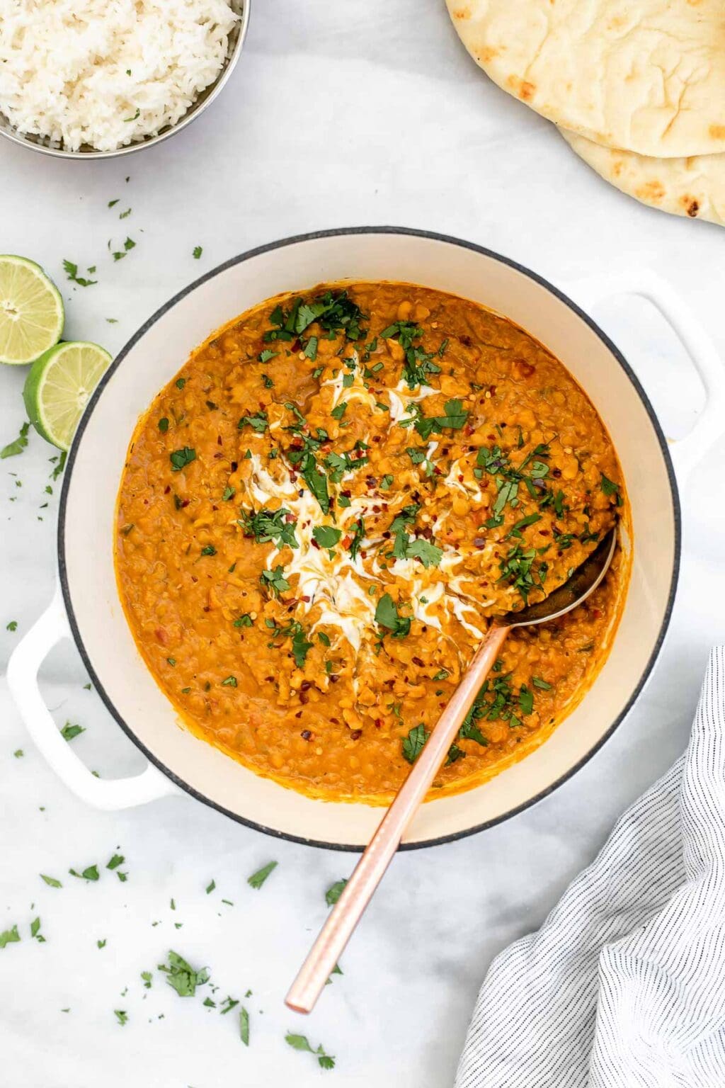 Best Vegan Red Lentil Curry - Eat With Clarity