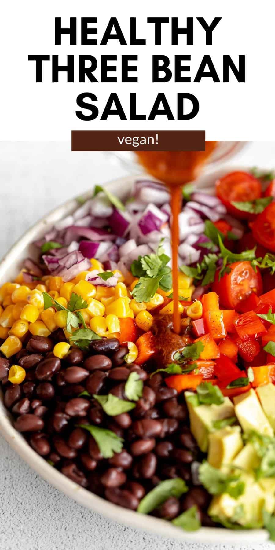 Mexican Three Bean Salad - Eat With Clarity