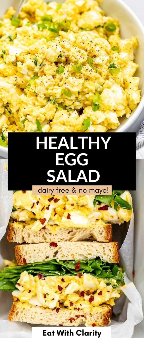 Healthy Egg Salad (Dairy Free) - Eat With Clarity