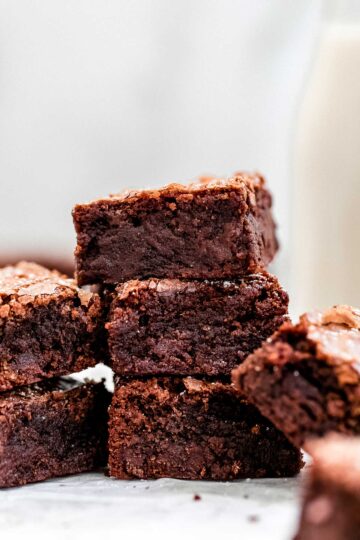 Rich & Fudgy Gluten Free Brownies - Eat With Clarity