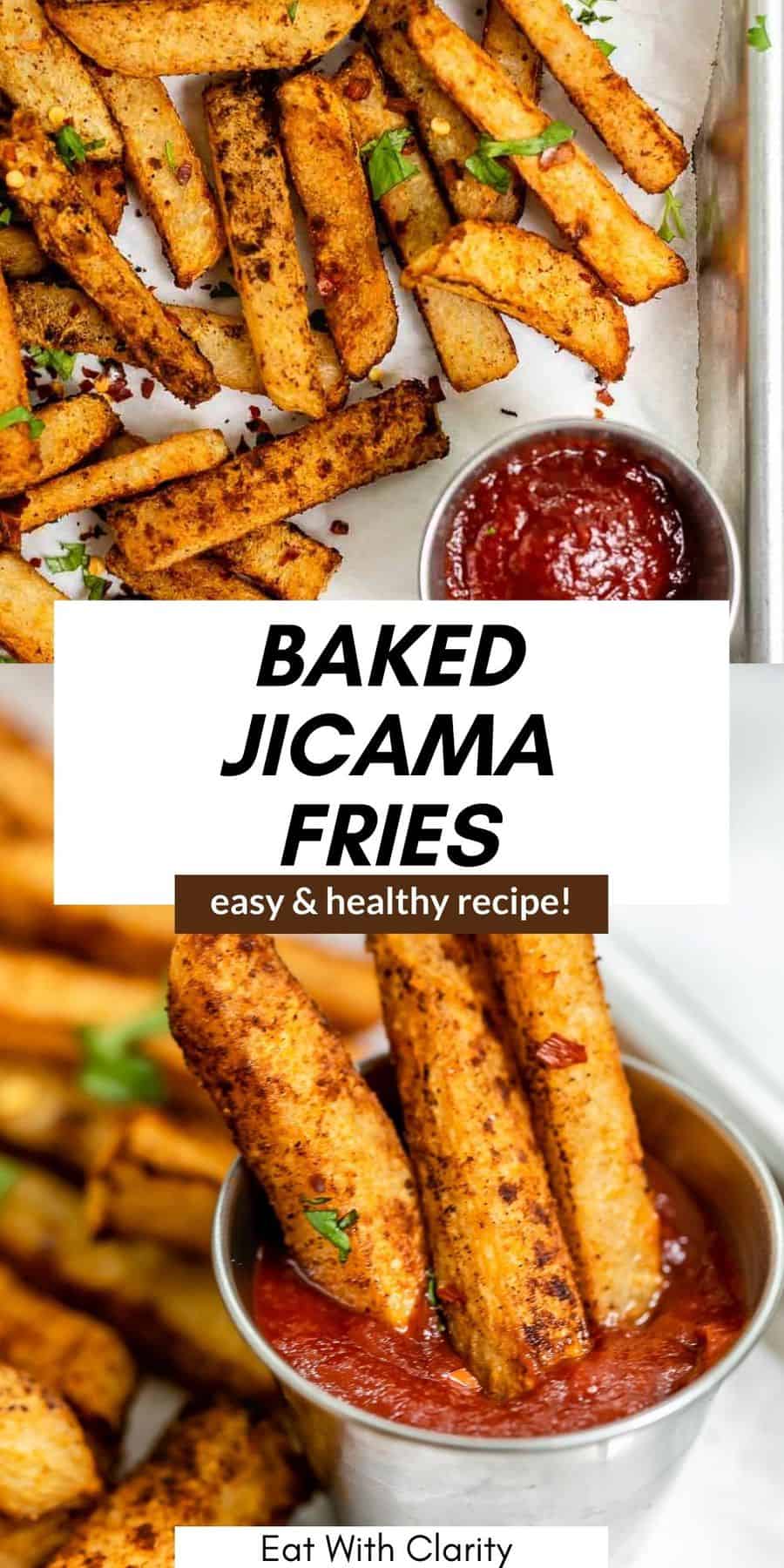 Baked Jicama Fries (Paleo & Keto) - Eat With Clarity