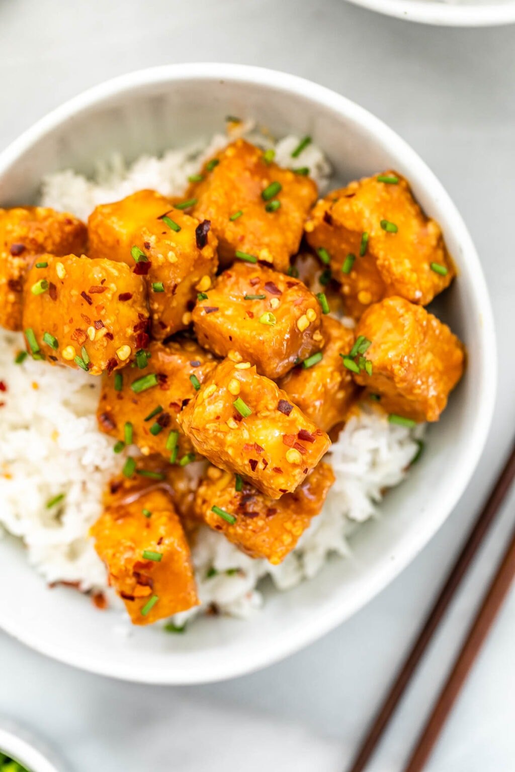 Crispy Baked Orange Tofu (BEST Recipe!) | Eat With Clarity