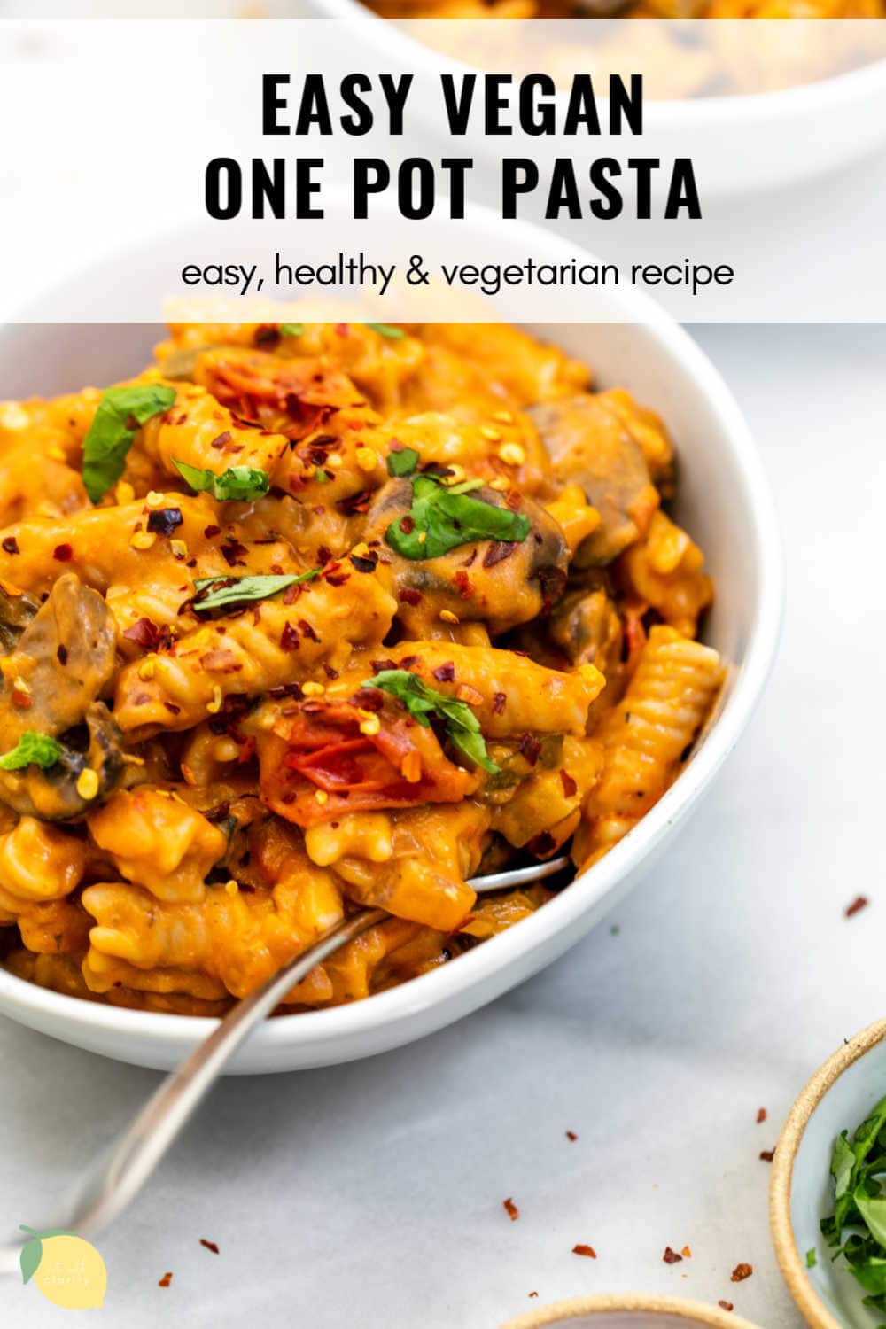 Creamy One Pot Pasta | Eat With Clarity Recipes