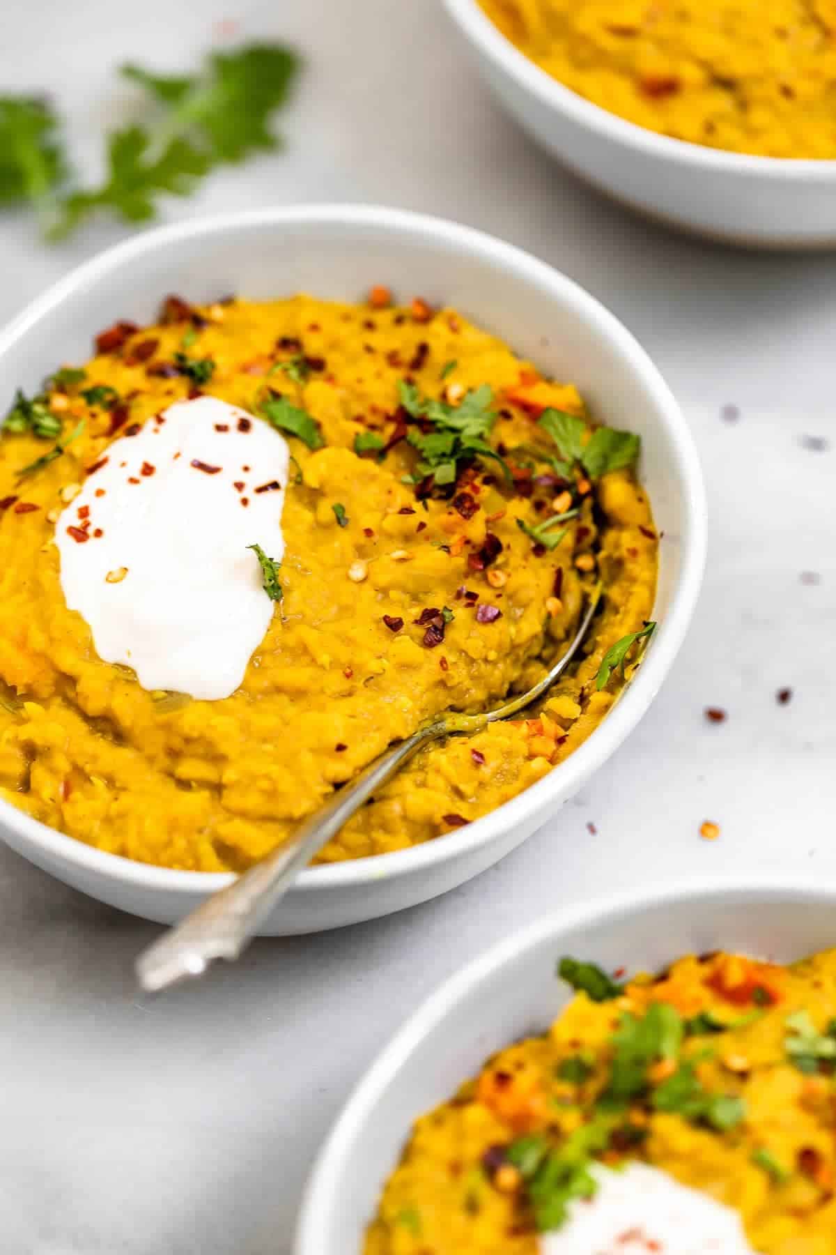 30 Minute Red Lentil Dahl | Eat With Clarity Recipes