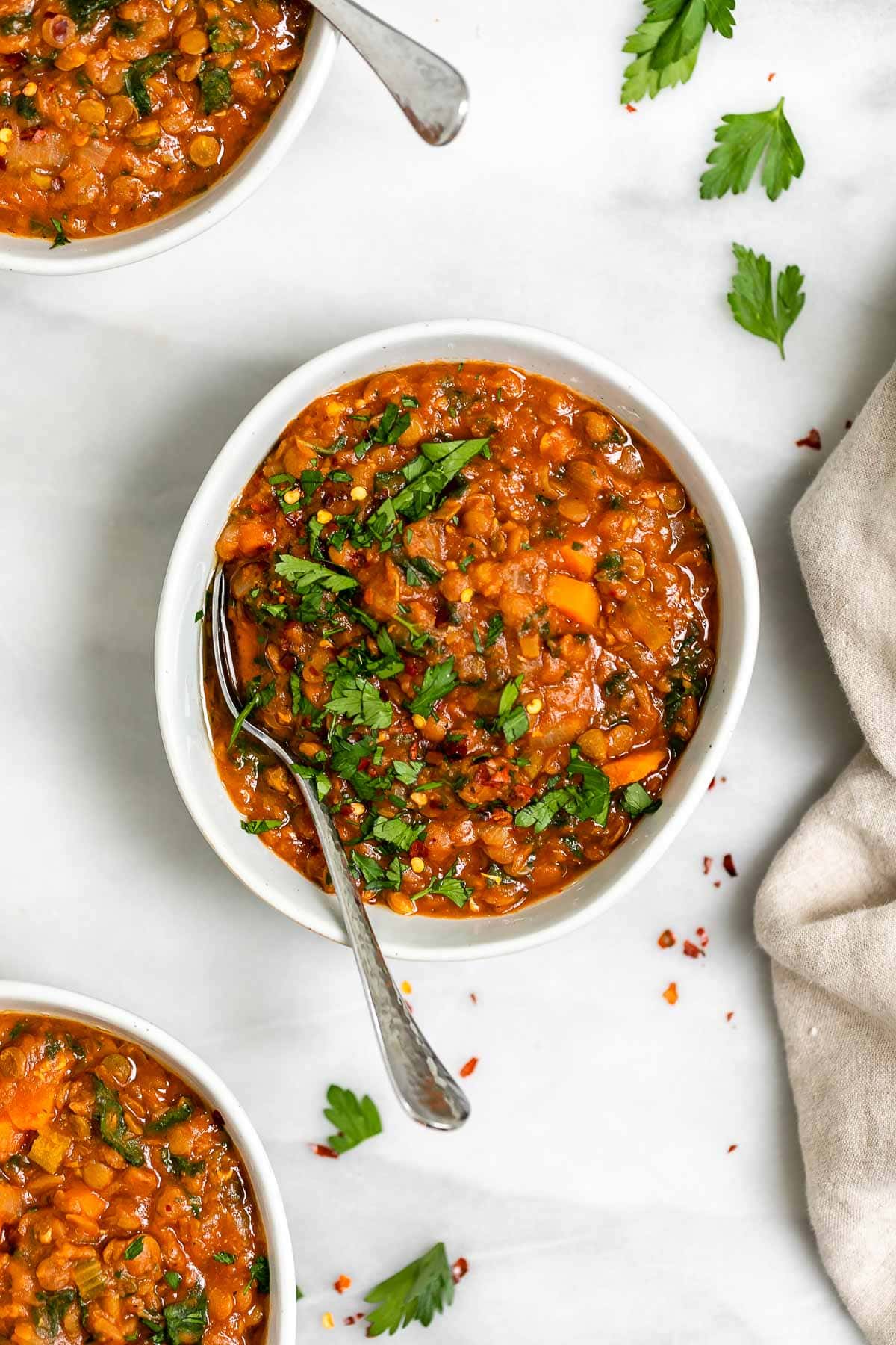 Instant Pot Lentil Soup | Eat With Clarity Recipes
