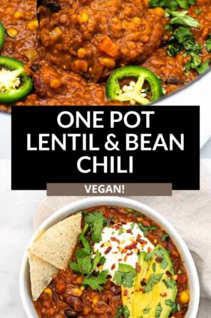One Pot Vegan Lentil Chili - Eat With Clarity