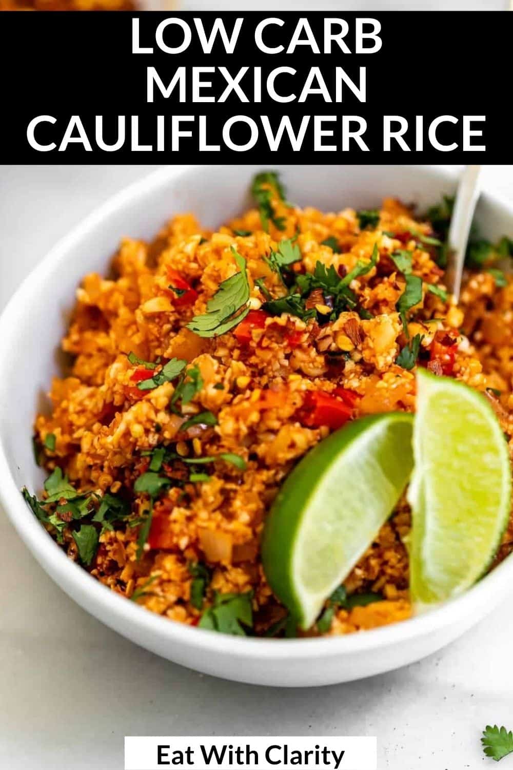 Spanish Cauliflower Rice - Eat With Clarity