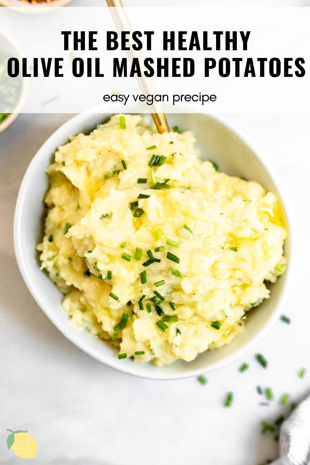 Healthy Vegan Mashed Potatoes | Eat With Clarity