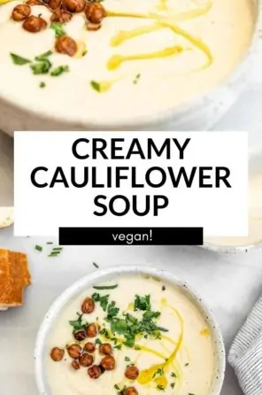 cauliflower soup pin