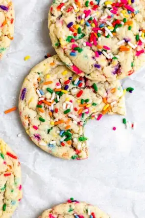 Vegan Funfetti Sugar Cookies