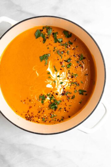Carrot and Red Lentil Soup - Eat With Clarity
