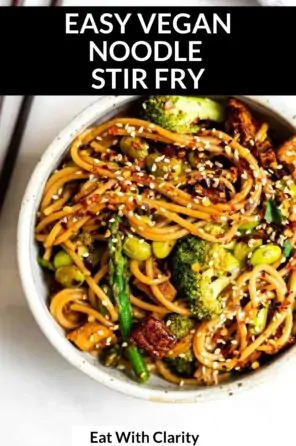 vegetable noodle stir fry
