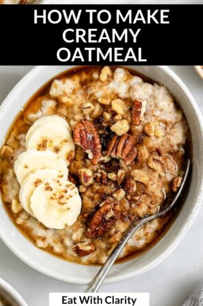 vegan oatmeal