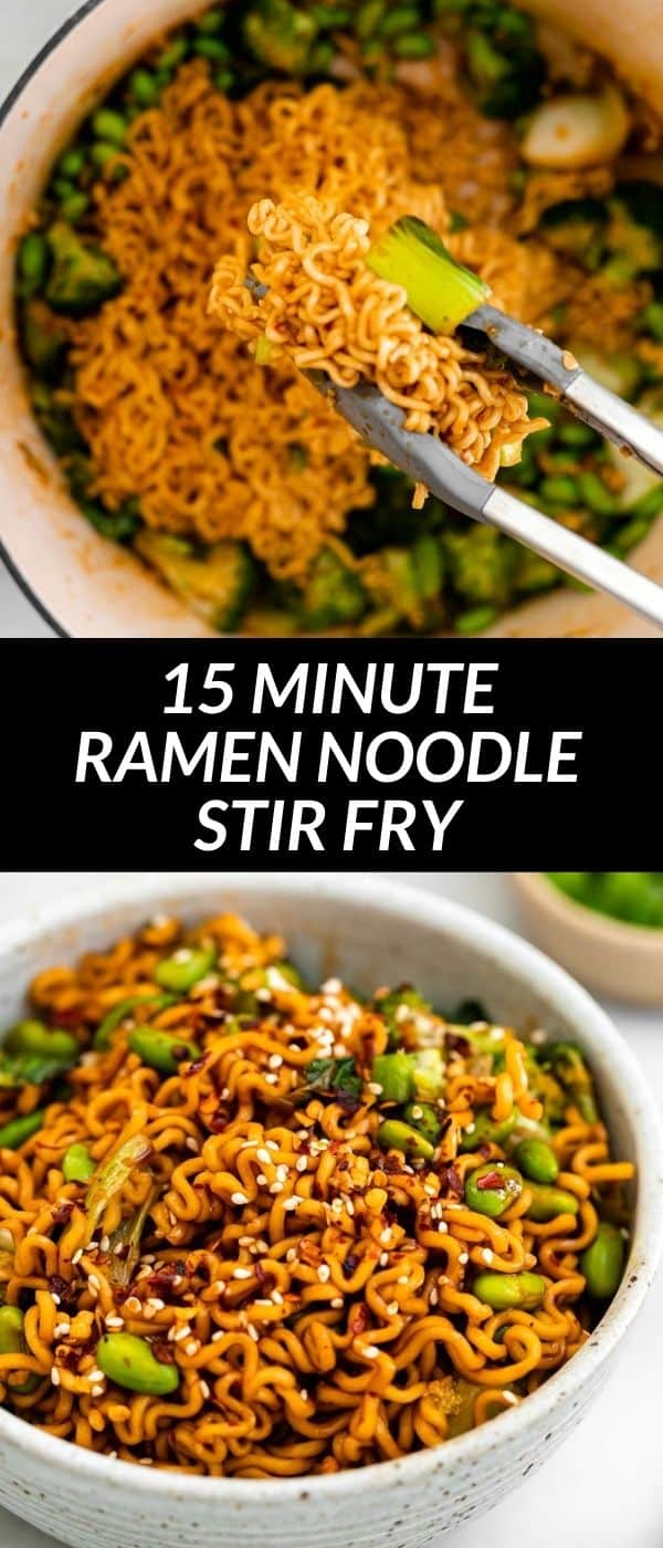 Quick & Easy Ramen Noodle Stir Fry | Eat With Clarity