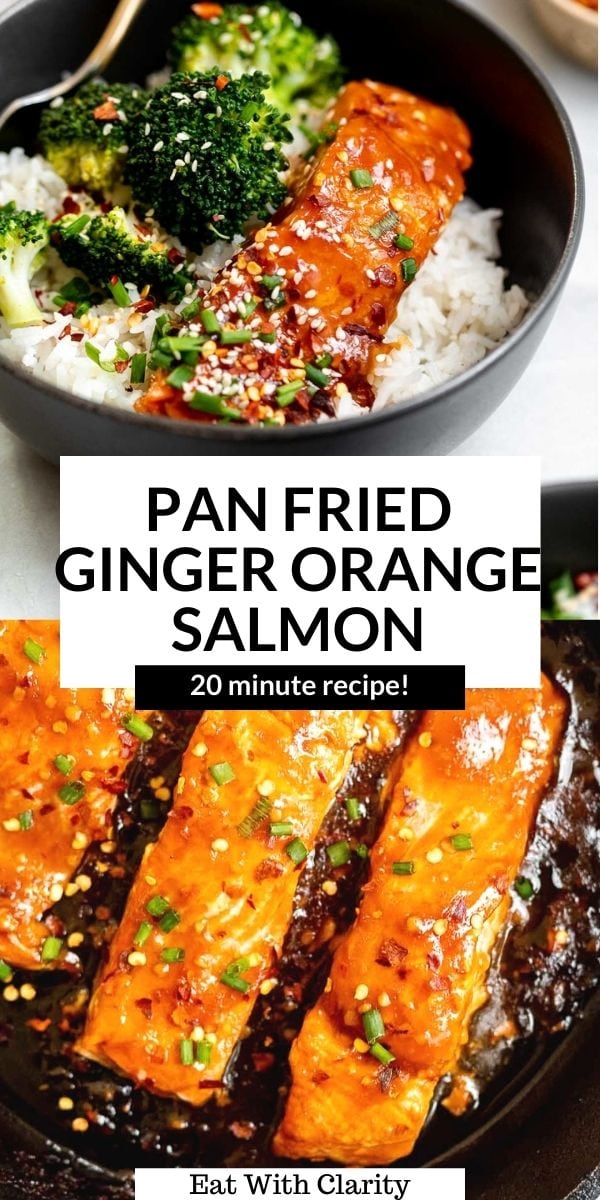 Pan Fried Orange Salmon | Eat With Clarity Mains