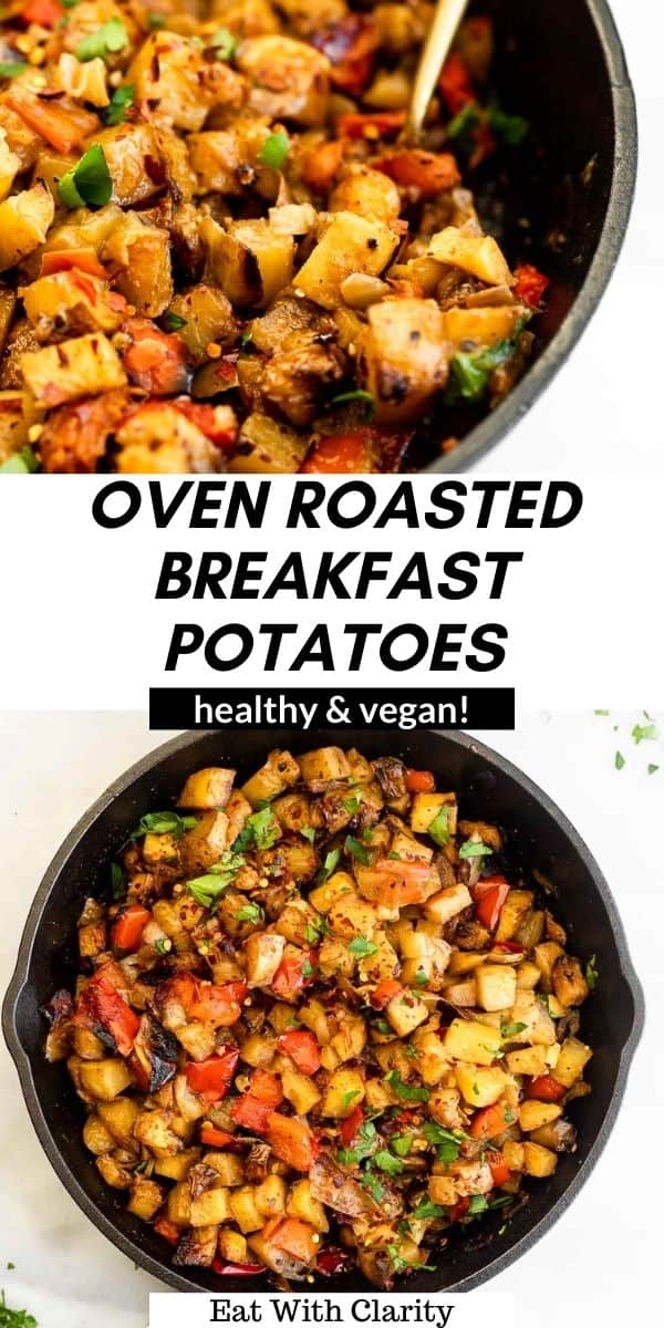 Vegan Roasted Breakfast Potatoes - Eat With Clarity