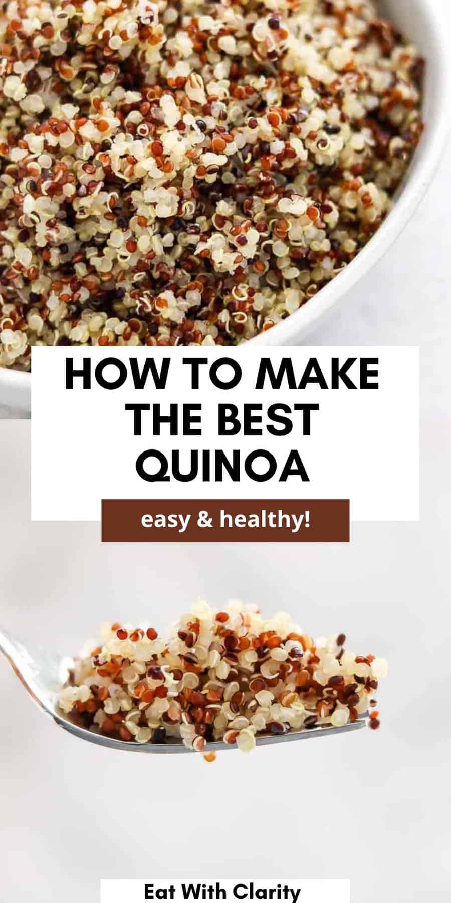 How To Cook Quinoa - Eat With Clarity