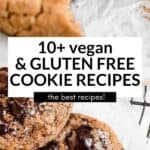 vegan gluten free cookies pin
