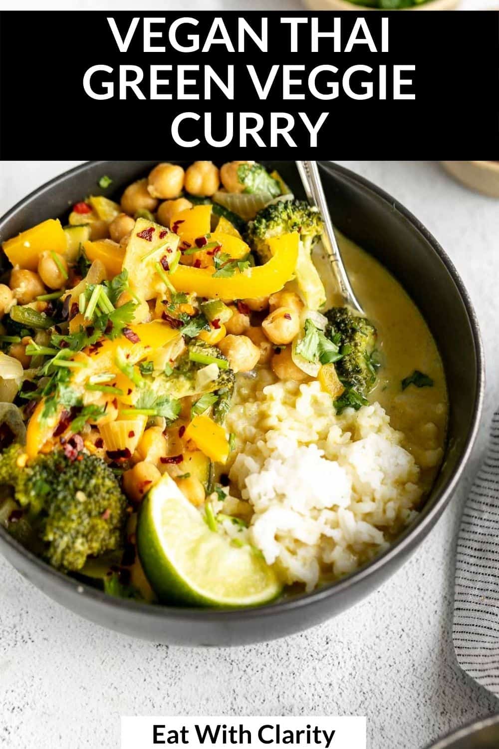 Vegan Thai Green Curry with Spring Vegetables - Eat With Clarity