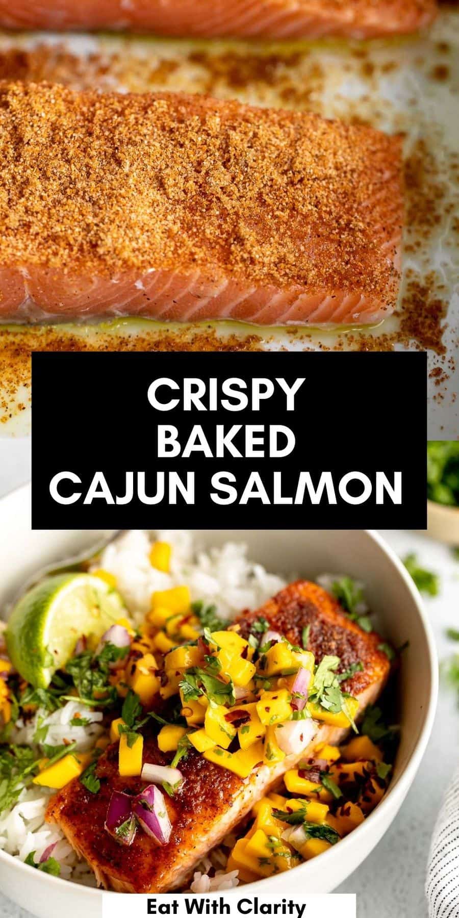 Baked Cajun Salmon - Eat With Clarity