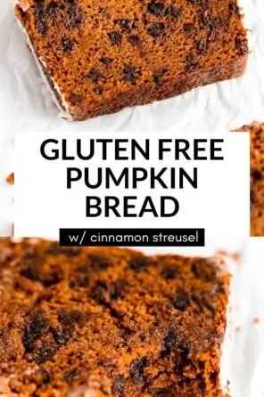 gluten free pumpkin bread