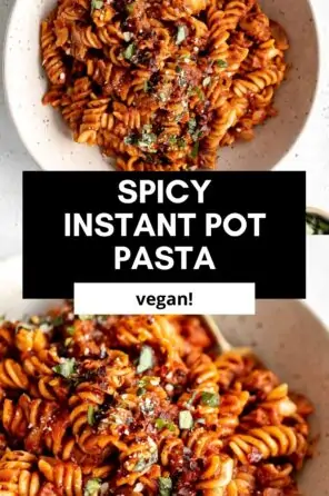 vegan instant pot pasta