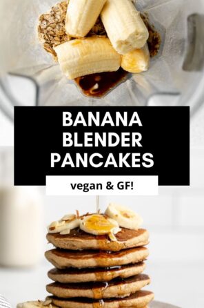 banana blender pancakes