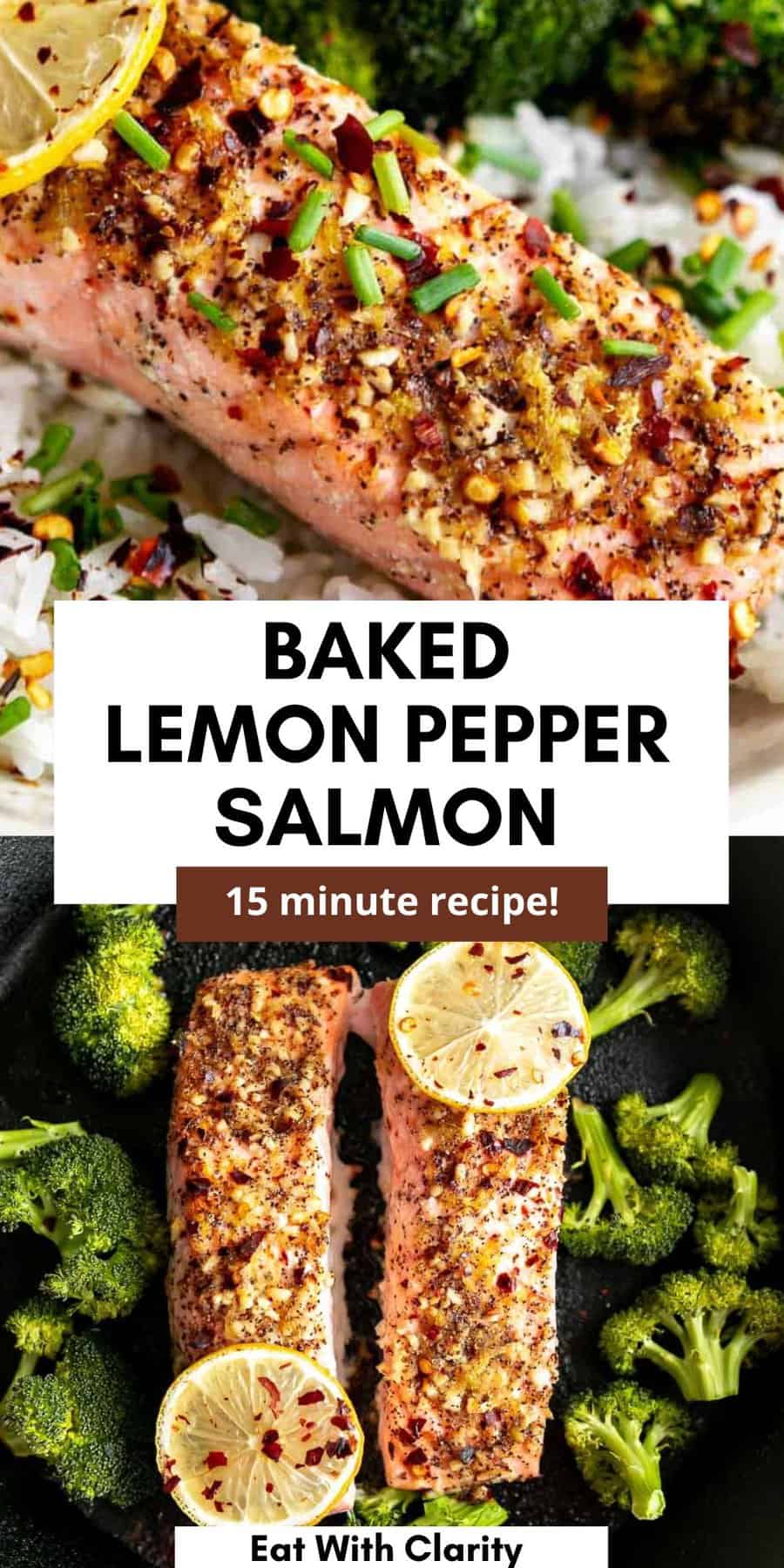 Easy Lemon Pepper Salmon - Eat With Clarity