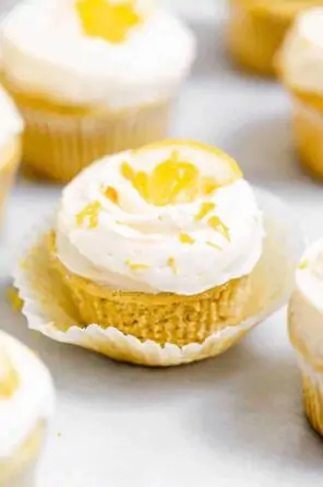 Vegan Lemon Cupcakes