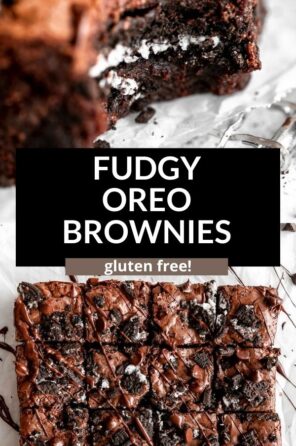 Gluten Free Oreo Brownies - Eat With Clarity