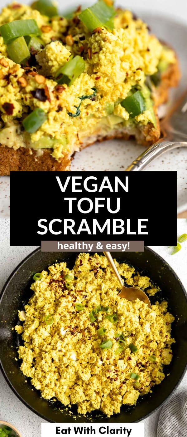Best Vegan Tofu Scramble - Eat With Clarity