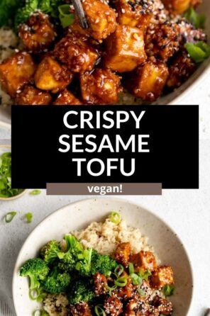 Crispy Baked Sesame Tofu - Eat With Clarity