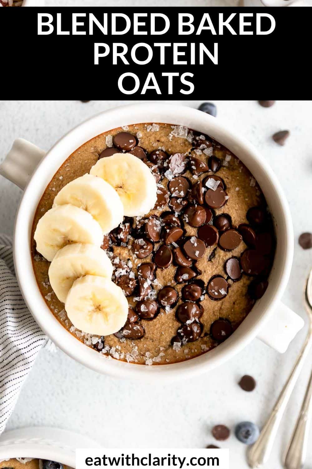 Blended Protein Baked Oats - Eat With Clarity