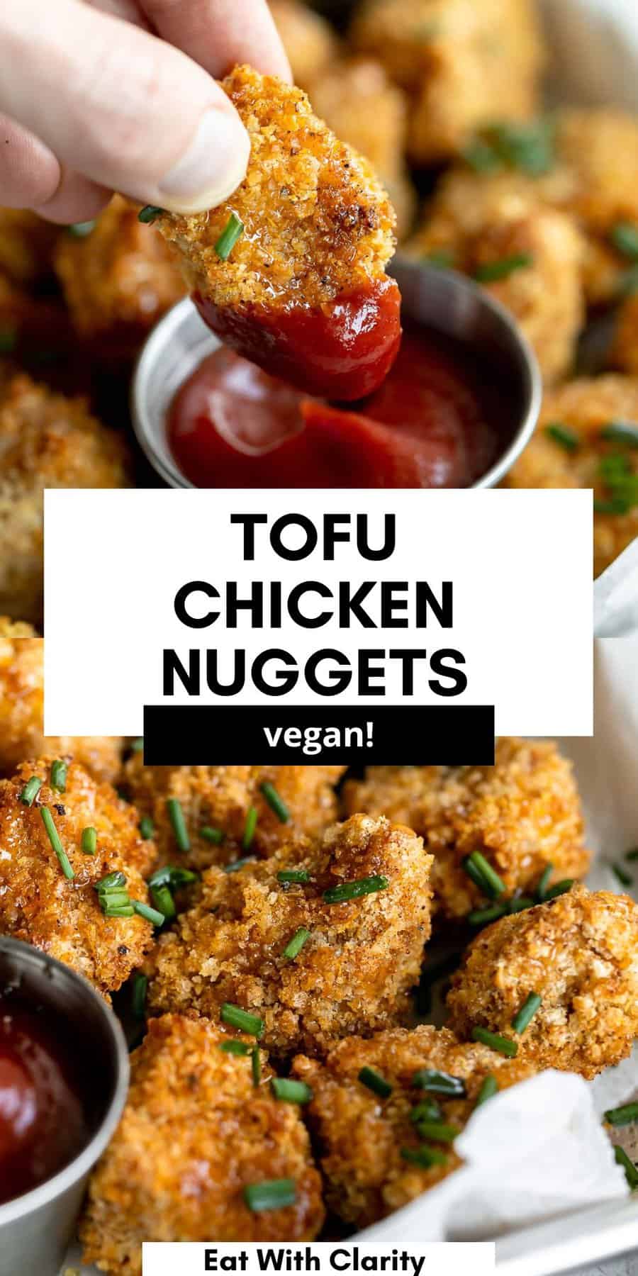 Crispy Vegan Tofu Nuggets - Eat With Clarity