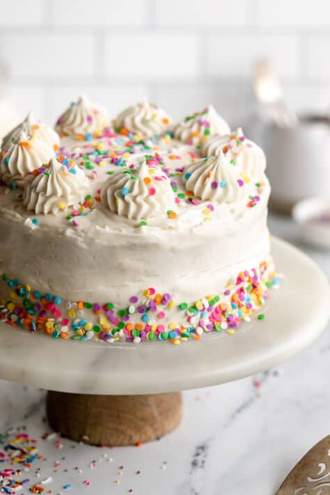 gluten free vanilla cake 8