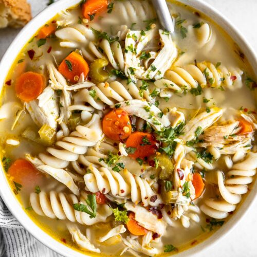 Gluten-Free Chicken Noodle Soup (Homemade and Delicious!)