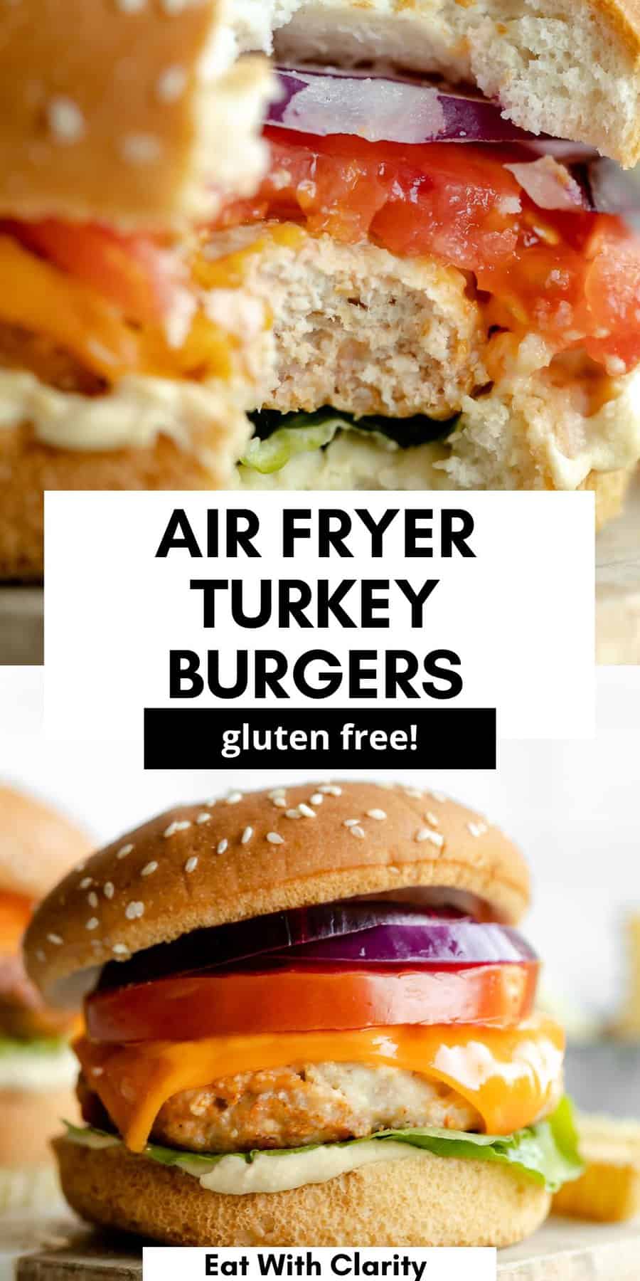Air Fryer Turkey Burgers Eat With Clarity