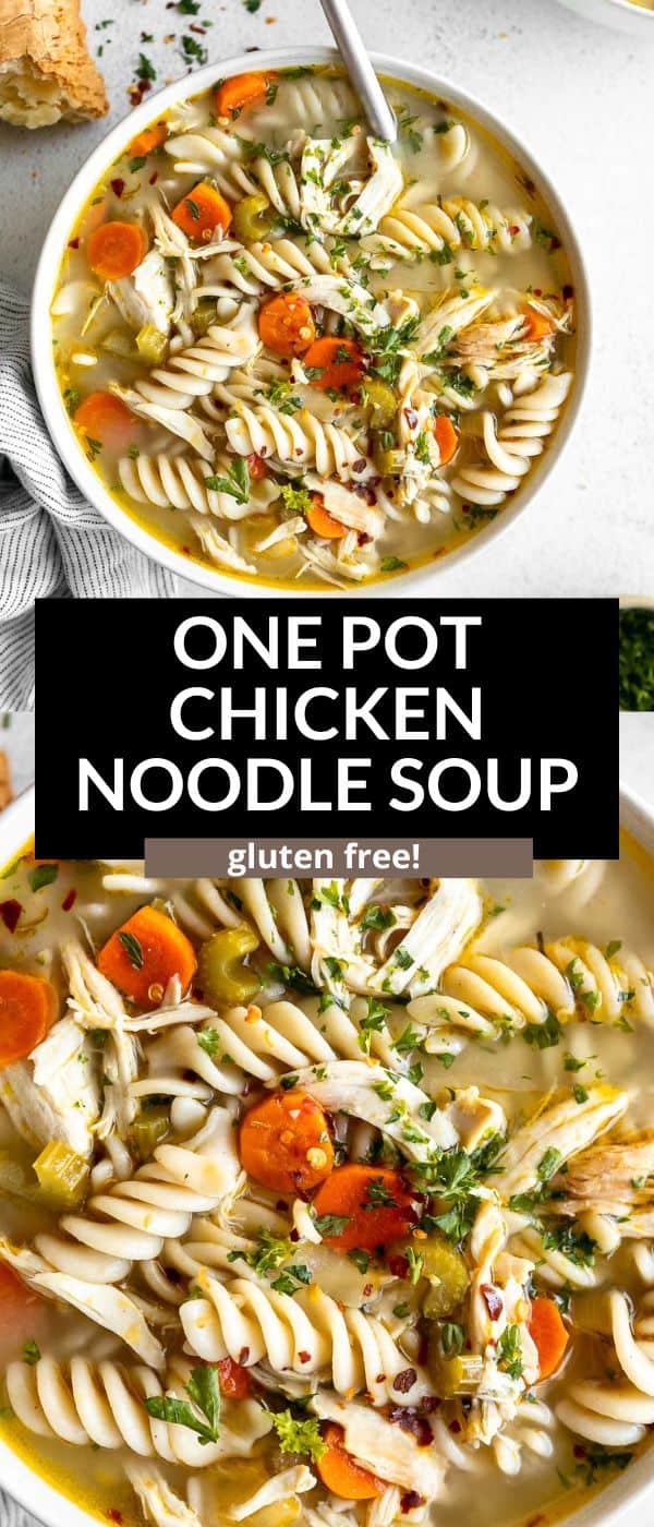 Gluten Free Chicken Noodle Soup - Eat With Clarity