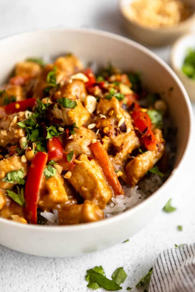 Peanut Butter Chicken - Eat With Clarity
