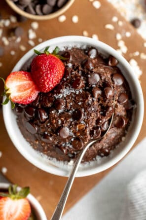 Chocolate Baked Protein Oats