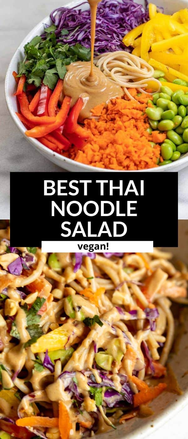 BEST Thai Noodle Salad - Eat With Clarity