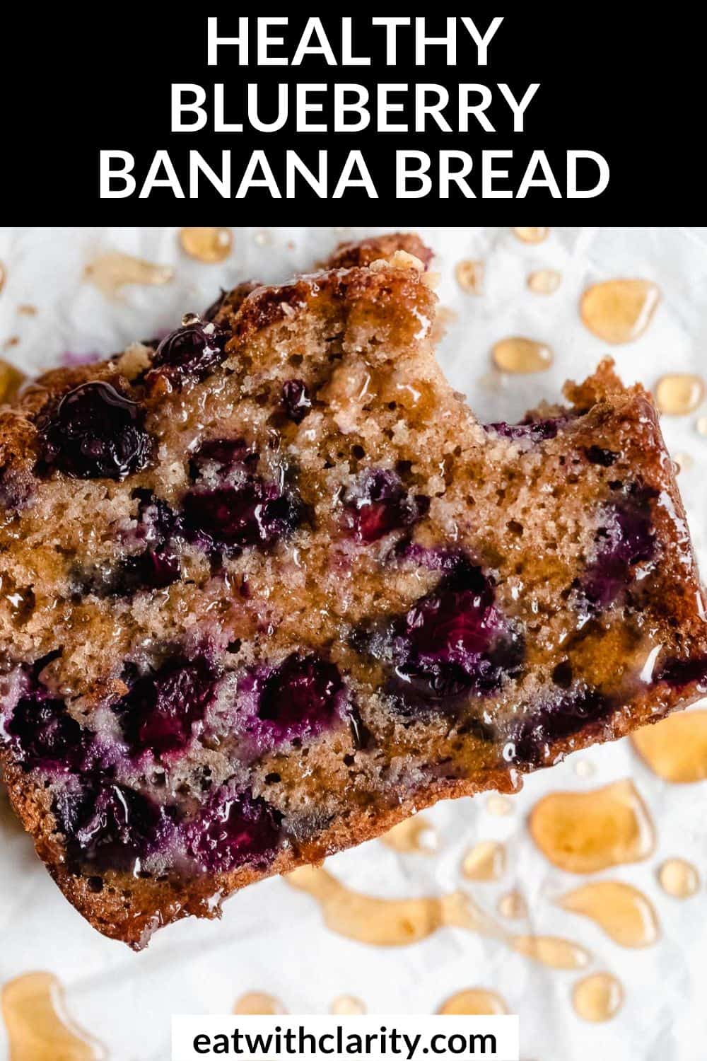Gluten Free Blueberry Banana Bread Eat With Clarity